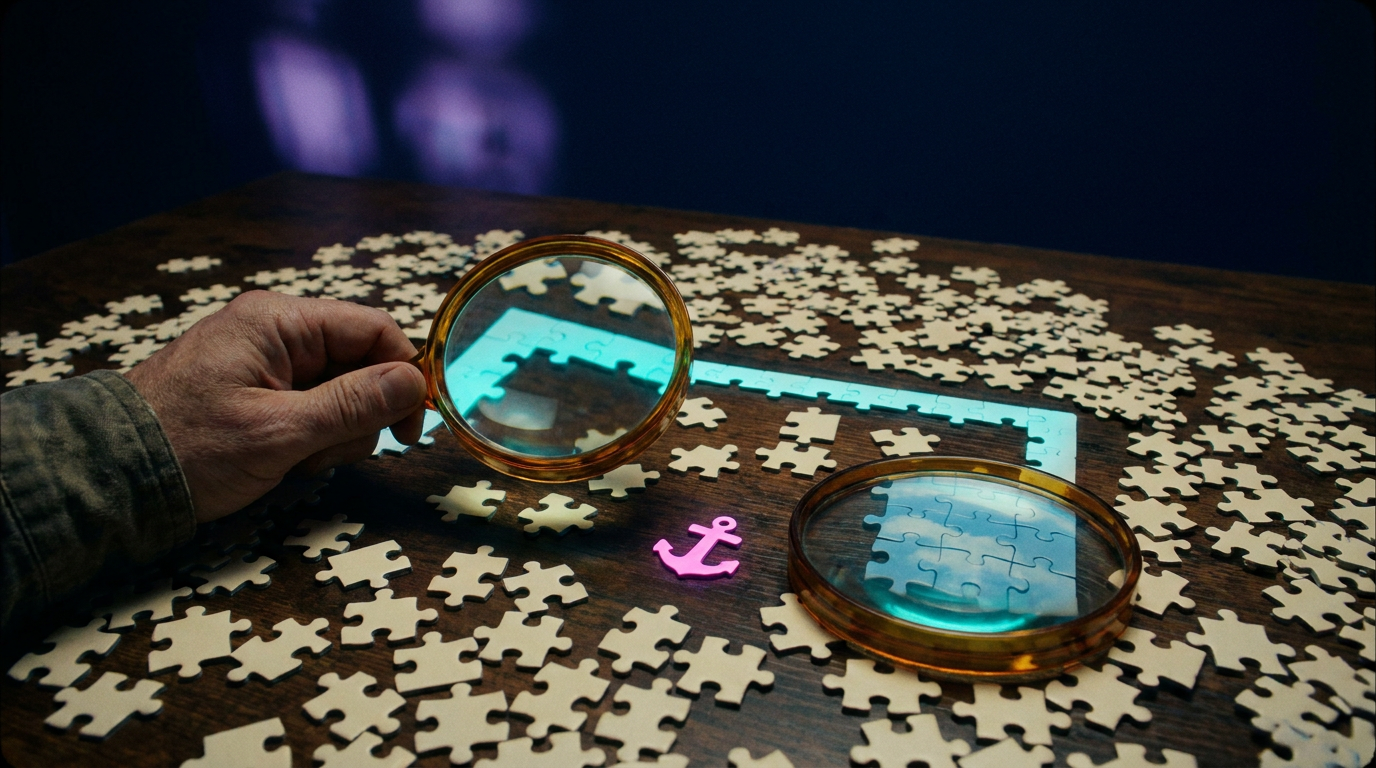 Different questions reveal different useful shapes in the same material.